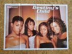Destiny's Child & Beyoncé super-poster, Ophalen of Verzenden, Poster, Artwork of Schilderij, Zo goed als nieuw