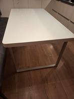 Eettafel wit hoogglans, Huis en Inrichting, Tafels | Eettafels, Ophalen, Zo goed als nieuw