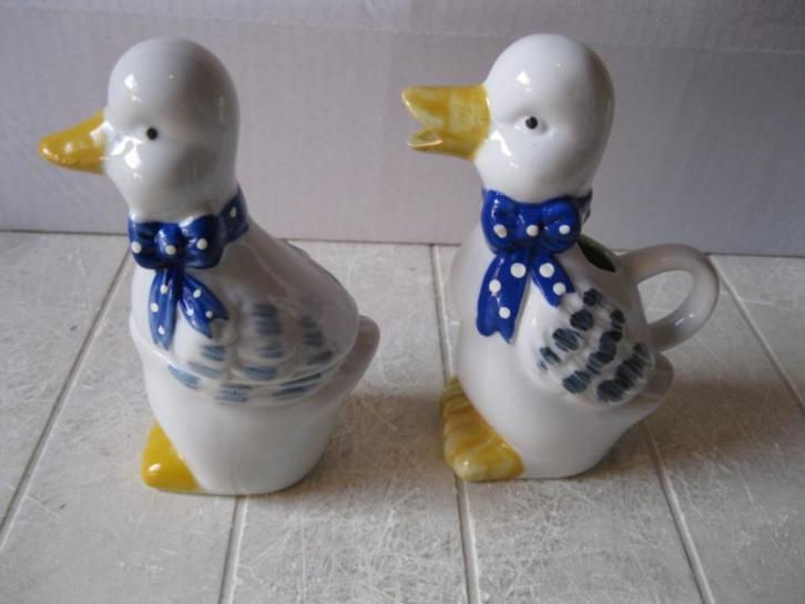 1 nieuw, melk en suiker, eenden stelletje, Huis en Inrichting, Keuken | Keukenbenodigdheden, Nieuw, Ophalen of Verzenden