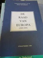 De raad van Europa ( 1949-1959) Straatsburg 1959, Verzenden, Gelezen, Nederland