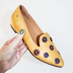 Prachtige Vintage Leren Pikolinos Pumps s10 (Maat 36) € 55,-, Kleding | Dames, Pumps, Geel, Ophalen of Verzenden, Zo goed als nieuw