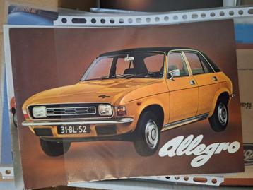 Austin Allegro folders beschikbaar voor biedingen