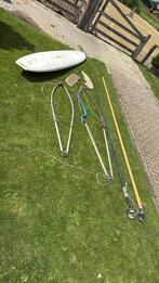 Gratis Surfplank masten en zeilen, Watersport en Boten, Windsurfen, Ophalen, Gebruikt, Complete set