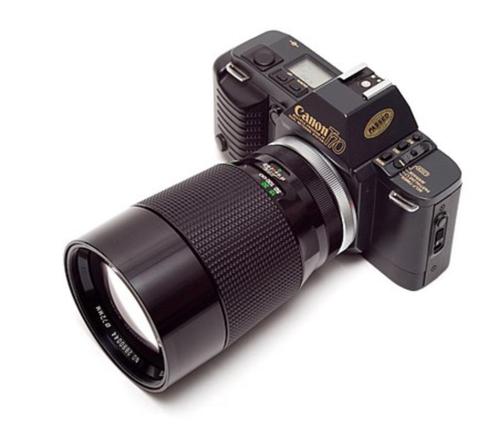 CANON t-&) SPIEGELREFLEX CAMERA, Audio, Tv en Foto, Fotocamera's Analoog, Gebruikt, Spiegelreflex, Canon, Ophalen of Verzenden