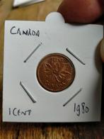 Canada 1 Cent 1980, Verzenden, Noord-Amerika, Losse munt