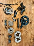 groepset Shimano Ultegra R8020 compact disc; zeer netjes, Ophalen of Verzenden, Zo goed als nieuw, Racefiets, Crankstel of Pedalen