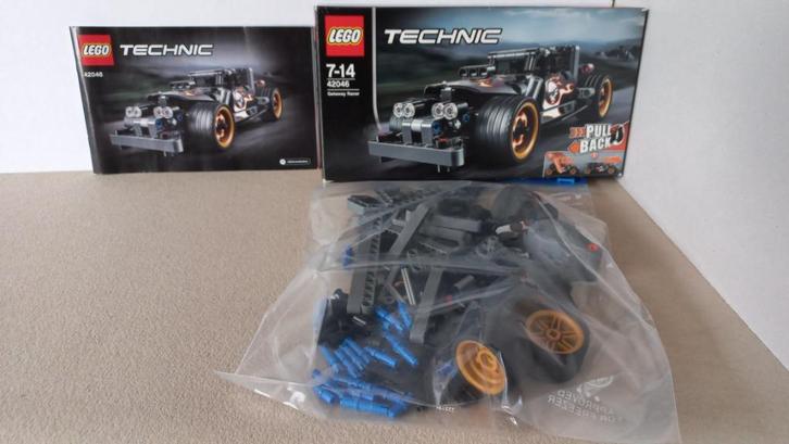 Lego Technic Ontsnappingsracer, Kinderen en Baby's, Speelgoed | Duplo en Lego, Zo goed als nieuw, Lego, Complete set, Ophalen of Verzenden