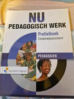 Jill Kuhlman - profielboek onderwijsassistent pedagogiek, Ophalen of Verzenden, Zo goed als nieuw, MBO, Jill Kuhlman