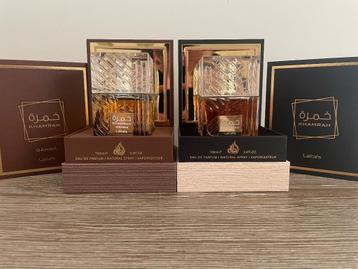 Lattafa Khamrah & Qahwa Parfum Decant beschikbaar voor biedingen
