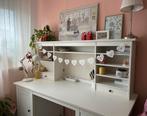 Ikea hemnes bureau met opzetstuk, in super goede staat!, Ophalen, Gebruikt, Bureau