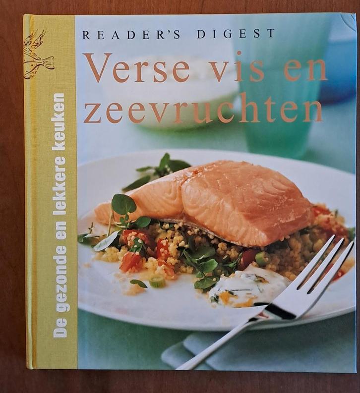 Verse vis en zeevruchten - Reader's Digest kookboek, Boeken, Kookboeken, Zo goed als nieuw, Hoofdgerechten, Europa, Gezond koken