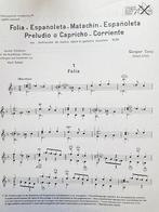 Gaspar Sanz. Folia -Españoleta. Klassieke Spaanse Gitaar., Muziek en Instrumenten, Bladmuziek, Gitaar, Klassiek, Les of Cursus