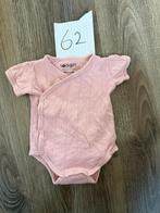 Lodger newborn overslag romper roze – maat 62, Ophalen of Verzenden, Zo goed als nieuw, Meisje, Nacht- of Onderkleding