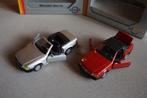 Mercedes 2x R129  300/ 500 SL `89-`93 Gama 1/43, Ophalen of Verzenden, Zo goed als nieuw, Auto, Gama