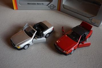 Mercedes 2x R129  300/ 500 SL `89-`93 Gama 1/43 beschikbaar voor biedingen