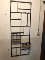 Zwart ijzeren wandrek, Huis en Inrichting, Ophalen of Verzenden, Zo goed als nieuw