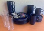 Mepal Rosti Classic: 4-p. servies in blauw (retro/vintage), Lochem, Ophalen of Verzenden, Zo goed als nieuw, Mepal