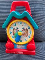 Fisher Price vintage klok, Ophalen of Verzenden, Zo goed als nieuw, Speelset, Met geluid