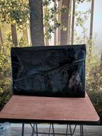 Grote vintage clutch, Ophalen of Verzenden, Zo goed als nieuw, Zwart, Handtas