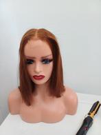 12 inch Vietnam bonstraight pruik / wig 100% menselijke haar, Ophalen of Verzenden, Nieuw, Pruik of Haarverlenging