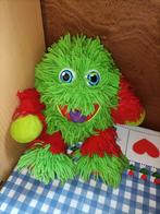 Groene Grobbebol handpop Tita Tovenaar 28 cm groot, Ophalen of Verzenden