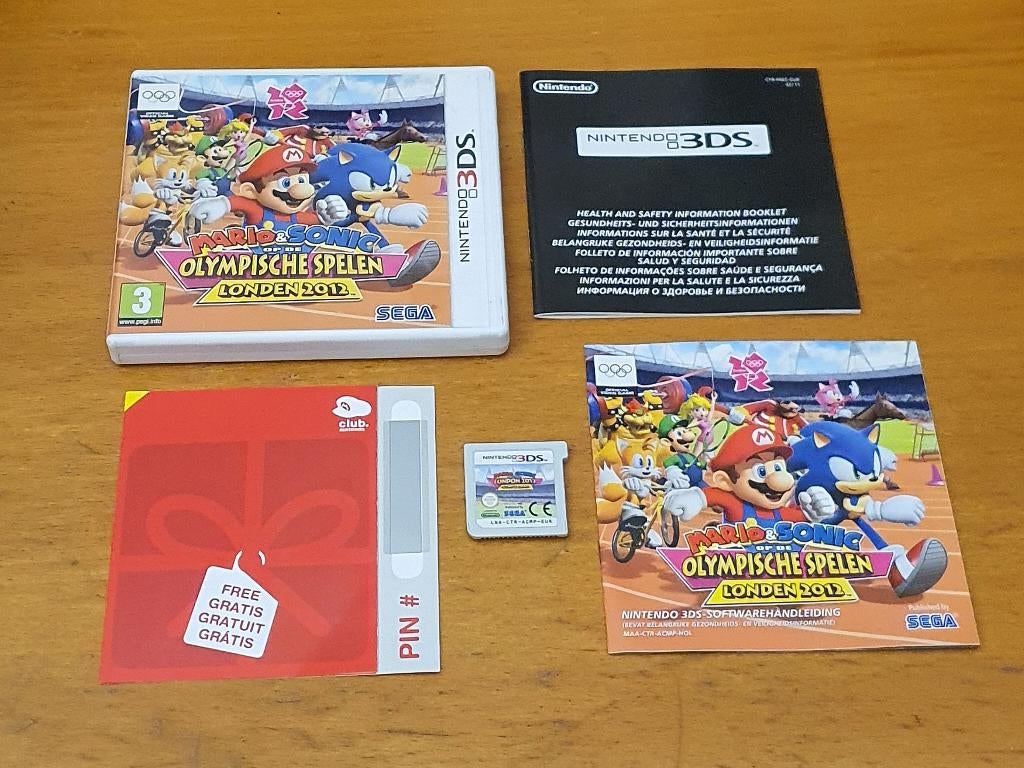 3DS | Mario & Sonic at the London 2012 Olympic Games, Spelcomputers en Games, Games | Nintendo 2DS en 3DS, Gebruikt, 1 speler