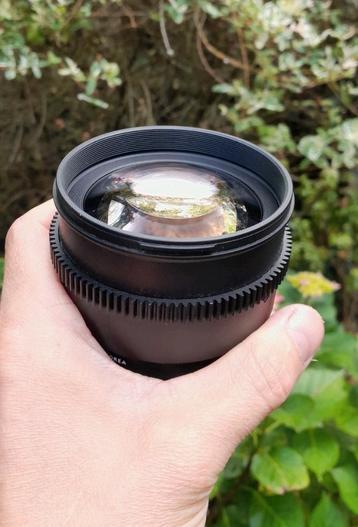 Samyang 85mm T1.5 Canon EF cine lens beschikbaar voor biedingen