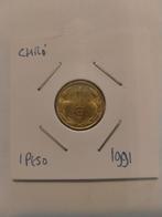 Chili 1 Peso 1991, Verzenden, Noord-Amerika, Losse munt