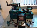 Makitaset 18 V met accuus en lader, Doe-het-zelf en Verbouw, Gereedschap | Handgereedschap, Ophalen, Zo goed als nieuw