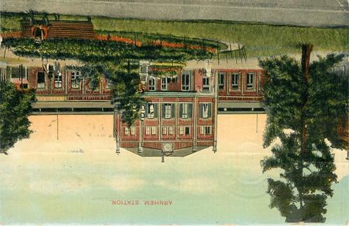 (387-184-047) Arnhem Station, Verzamelen, Ansichtkaarten | Nederland, Gelderland, Verzenden