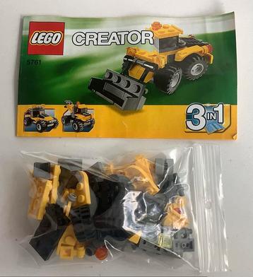 Lego Creator 5761 - Mini Graafmachine (compleet) beschikbaar voor biedingen