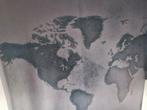 Groot wandkleed wereldkaart, Ophalen of Verzenden