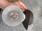 Bruine wandlamp, Huis en Inrichting, Lampen | Wandlampen, Ophalen of Verzenden, Zo goed als nieuw