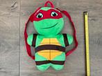 Zgan pluche groene Ninja Turtles knuffel rugzak schooltas, Ophalen, Zo goed als nieuw, Groen, Rugtas
