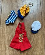 Barbie kledingset marine, Ophalen of Verzenden, Gebruikt, Kleertjes