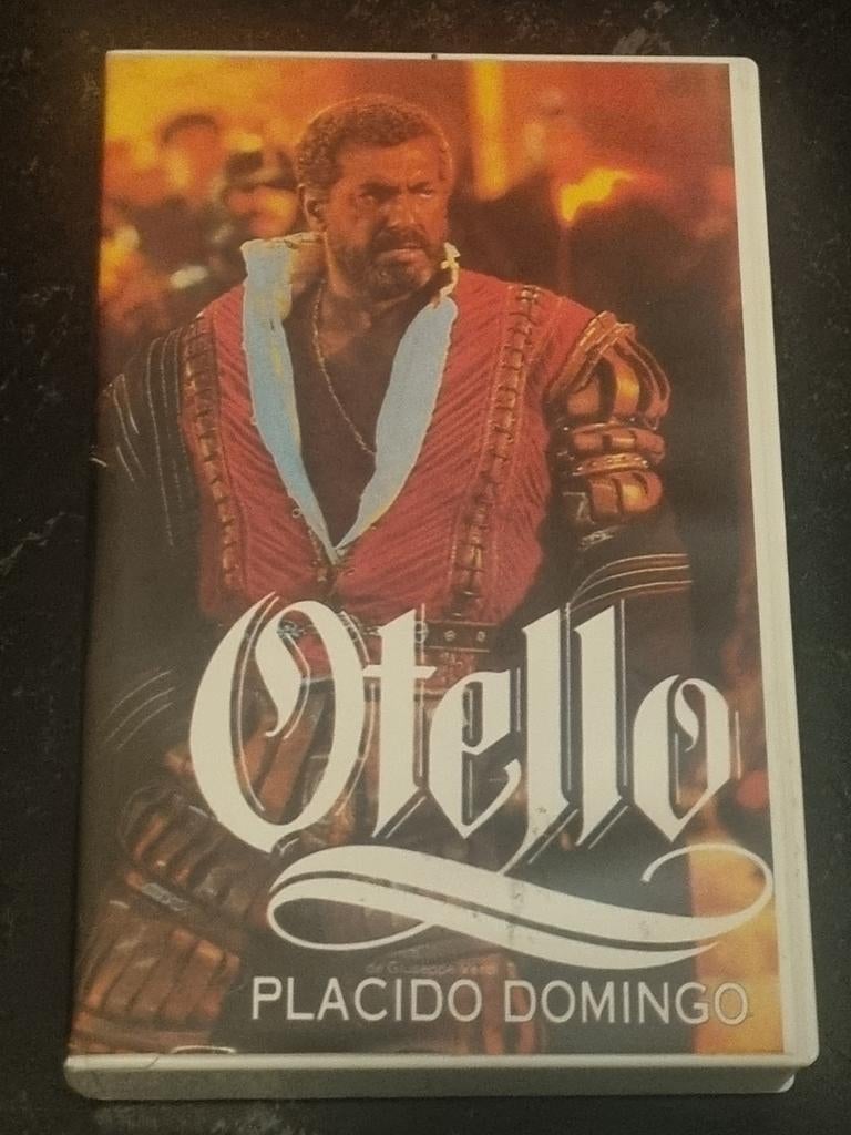 Otello - Placido Domingo VHS, Alle leeftijden, Ophalen of Verzenden, Zo goed als nieuw, Drama