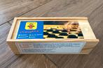 Draughts Damspel Longfield Games - Reisspel, Een of twee spelers, Ophalen of Verzenden, Zo goed als nieuw, Reisspel