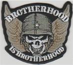 Brotherhood is Brotherhood stoffen opstrijk patch embleem, Motoren, Accessoires | Stickers