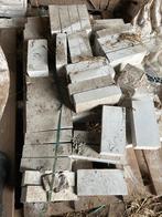 Witte Metselstenen - 65+ stuks, Ophalen of Verzenden, Zo goed als nieuw, Bakstenen