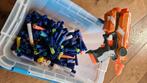 NERF geweren met veel kogels en vest, Kinderen en Baby's, Speelgoed | Buiten | Actiespeelgoed, Ophalen, Gebruikt
