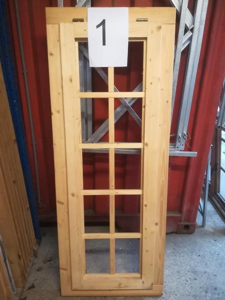 Verschillende raamkozijnen, Doe-het-zelf en Verbouw, Kozijnen en Schuifpuien, Gebruikt, Raamkozijn, Hout, 75 tot 150 cm, 75 tot 150 cm