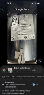 Elektrovoice plafond speakers  3 stuks, Audio, Tv en Foto, Luidsprekers, Overige merken, Overige typen, Ophalen of Verzenden, Zo goed als nieuw