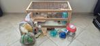 Hamsterkooi 100  50  50 inclusief toebehoren., Kooi, Gebruikt, Hamster, 75 tot 110 cm