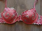 Leuke geborduurde bh 80B, Ophalen of Verzenden, Oranje, BH