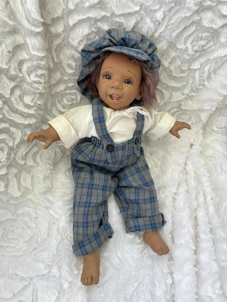 Jeckle Jansen Christian 1992, 43cm., Verzamelen, Poppen, Gebruikt, Pop, Ophalen of Verzenden