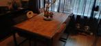 Industriële Mango Houten Eettafel 180x100, Huis en Inrichting, Tafels | Eettafels, Ophalen, 100 tot 150 cm, Zo goed als nieuw