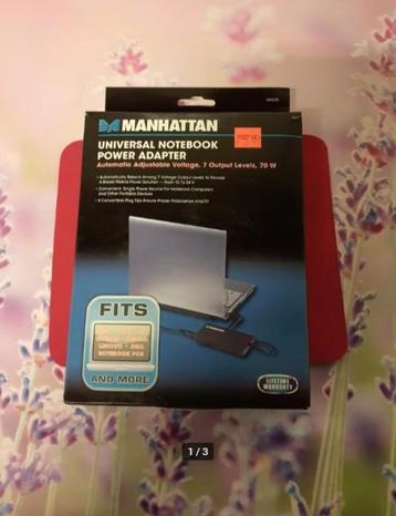 Manhattan Universal Laptop Adapter - New beschikbaar voor biedingen