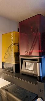 elegoo mars 2 pro en wash and cure, Computers en Software, 3D Printers, Ophalen, Zo goed als nieuw, Elegoo