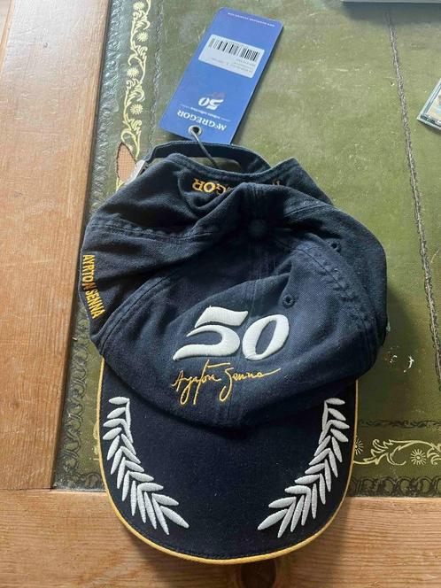 McGregor 50 Years of Ayrton Senna Vintage Cap, Verzamelen, Automerken, Motoren en Formule 1, Zo goed als nieuw, Formule 1, Ophalen of Verzenden