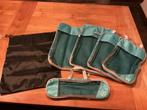 Packing cubes - koffer organisers - 6 delig - met compressie, 30 cm of meer, Ophalen of Verzenden, Groen, Nieuw